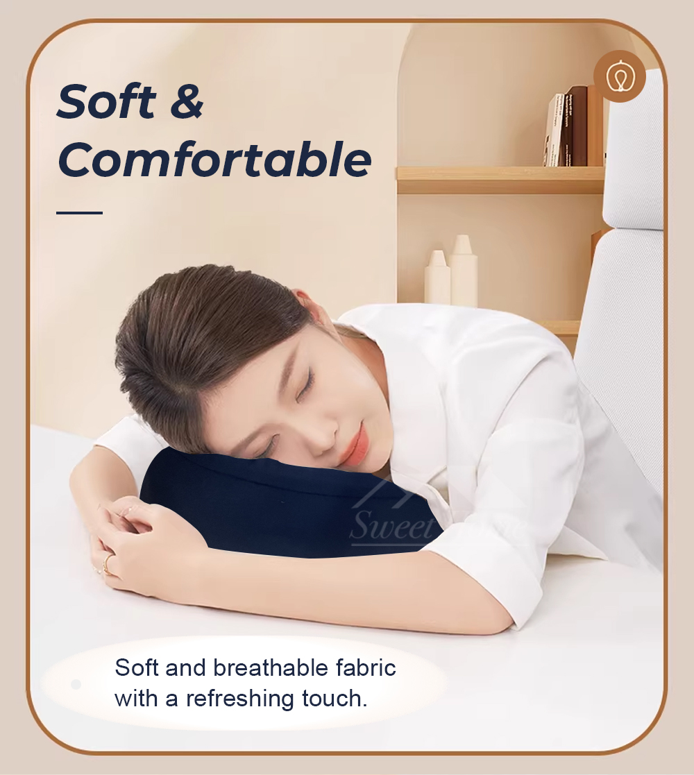 Ice-cooling Latex U-shaped Pillow-3